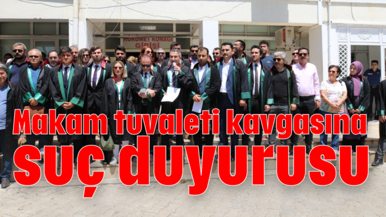 Makam tuvaleti kavgasına suç duyurusu