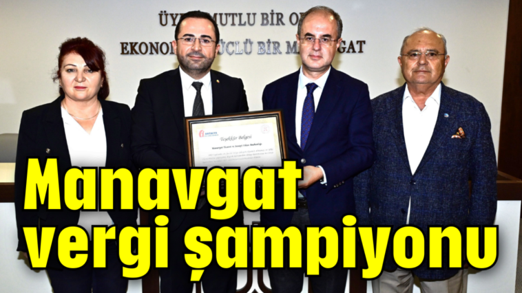Manavgat vergi şampiyonu