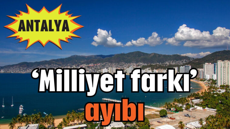 ‘Milliyet farkı’ ayıbı