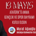 Murat Ağaoğlu Antalya Kahveciler Odası Başkanı