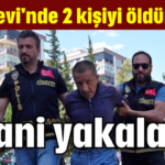 O cani yakalandı