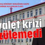 Tuvalet krizi çözülemedi