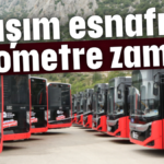 Ulaşım esnafına kilometre zammı