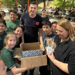 Yavru kedileri itfaiye kurtardı