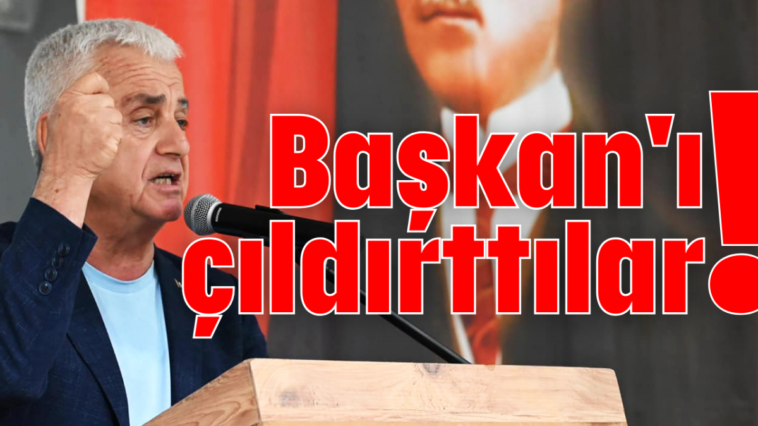 Başkan'ı çıldırttılar!