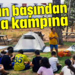 Ekran başından doğa kampına