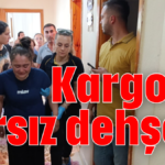 Kargocu hırsız dehşeti