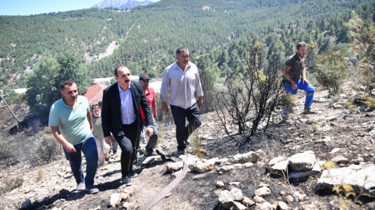 Kotan'dan Doyran'a geçmiş olsun ziyareti