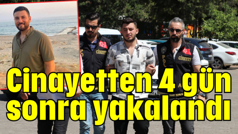 Cinayetten 4 gün sonra yakalandı