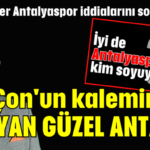 Çon'un kaleminden uyuyan güzel Antalya