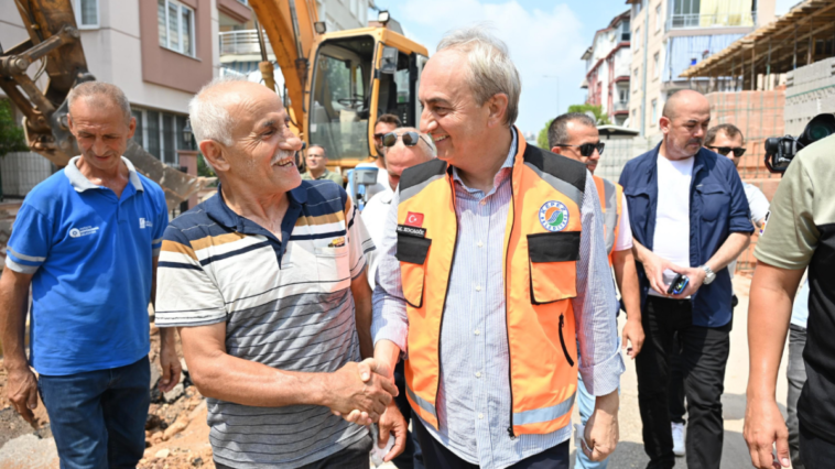 Kepez'de Başkan Kocagöz'ün söz verdiği çalışma başladı