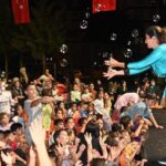 Kepezin çocuklarına palyaço sürprizi