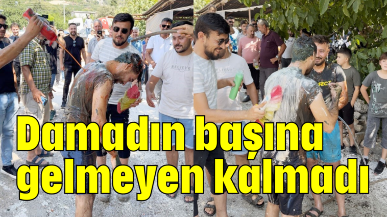 Damadın başına gelmeyen kalmadı