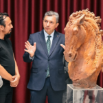 'Likya'nın Atları' heykel sergisi sanatseverlerle buluştu