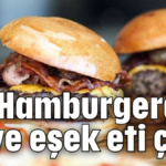 Hamburgerden at ve eşek eti çıktı