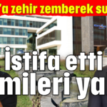 İstifa etti, gemileri yaktı