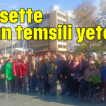Siyasette kadın temsili yetersiz
