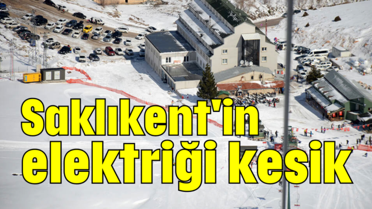 Saklıkent'in elektriği kesik
