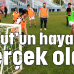 Umut'un hayali gerçek oldu