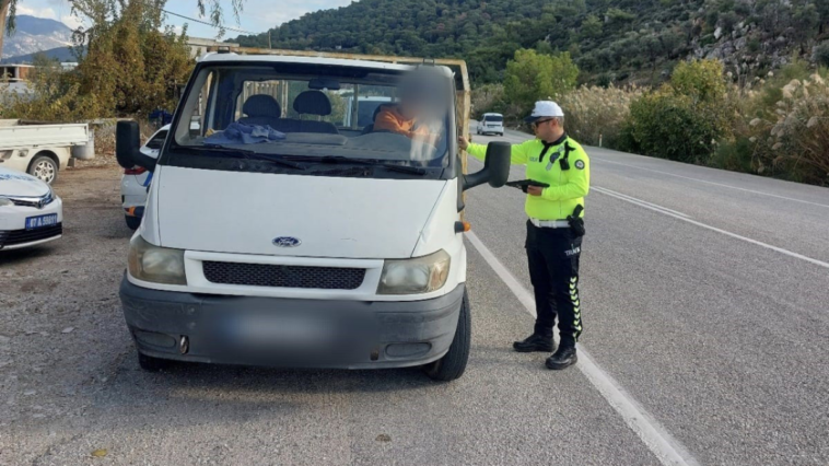 1 haftada 16 bin 518 araç ve sürücüye para cezası