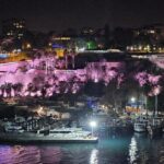 Tepkilere neden olan falez ışıklandırması, 4 yıl sonra sessizce hayata geçirildi