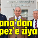 Adana'dan Kepez'e ziyaret