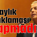 Adaylık açıklaması yapmadım