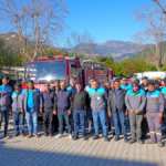 Alanya’da arazöz sürücülerine yangın eğitimi verildi