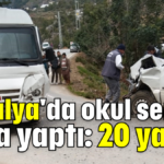 Antalya'da okul servisi kaza yaptı: 20 yaralı