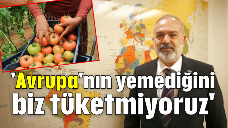 'Avrupa'nın yemediğini biz tüketmiyoruz'