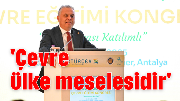 'Çevre ülke meselesidir'