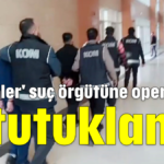 'Çirkinler' suç örgütüne operasyon: 5 tutuklama