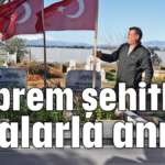 Deprem şehitleri dualarla anıldı