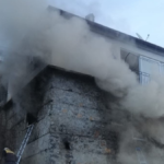 Gazipaşa’da iki katlı müstakil evde korkutan yangın