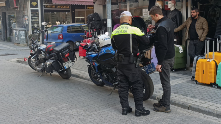 Gürültü kirliliği yaratan motosiklete rekor ceza