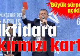 İktidara kırmızı kart
