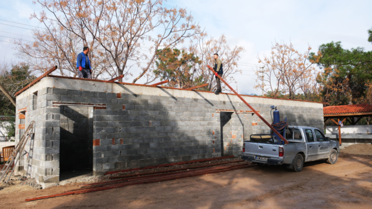 Kemer- Kındılçeşme'de yenileme çalışmaları sürdürülüyor