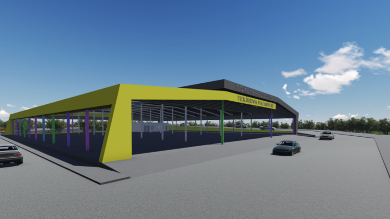 Kemer-Tekirova'da kapalı pazar yerinin temeli atılıyor