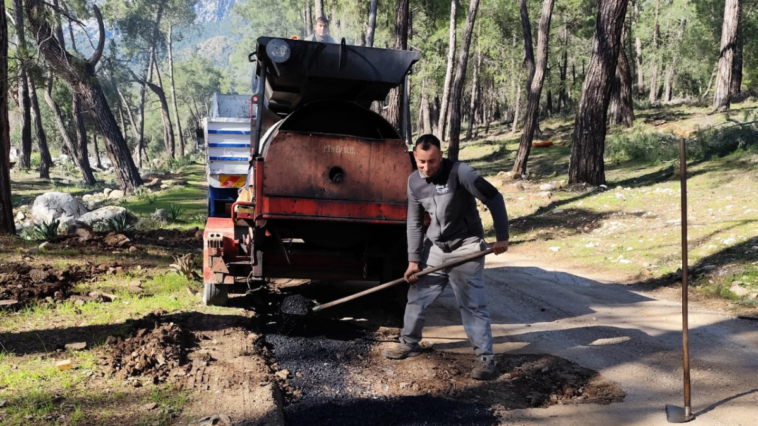 Kemer’de altyapı çalışmaları