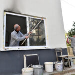 Kepez Belediyesi, yangın mağduru çiftin evini yeniledi