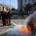 Kepez personeline yangın eğitimi