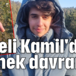 Liseli Kamil'den örnek davranış