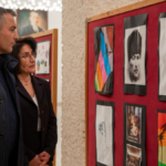 Manavgat'ta depremzede çocukların eserleri sergilendi