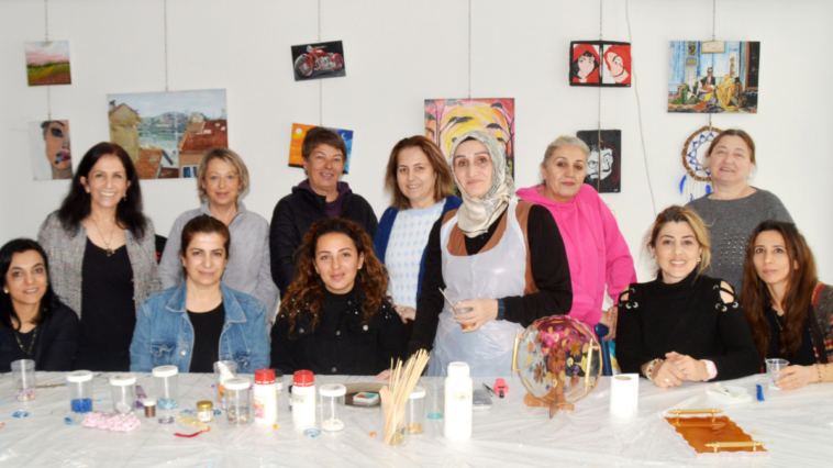 Oyalı eller 'epoksi' sanatıyla tanıştı