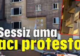 Sessiz ama acı protesto