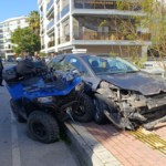 16 yaşındaki ATV sürücüsü kaza yaptı 2 kişi yaralandı