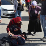 2 motosiklet çarpıştı 1 kişi yaralandı