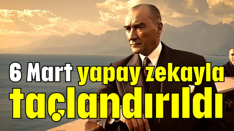 6 Mart yapay zekayla taçlandırıldı