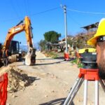 Büyükşehirden kanalizasyon altyapı çalışması