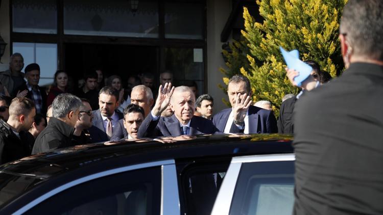 Cumhurbaşkanı Erdoğan, cuma namazını İbradıda kıldı